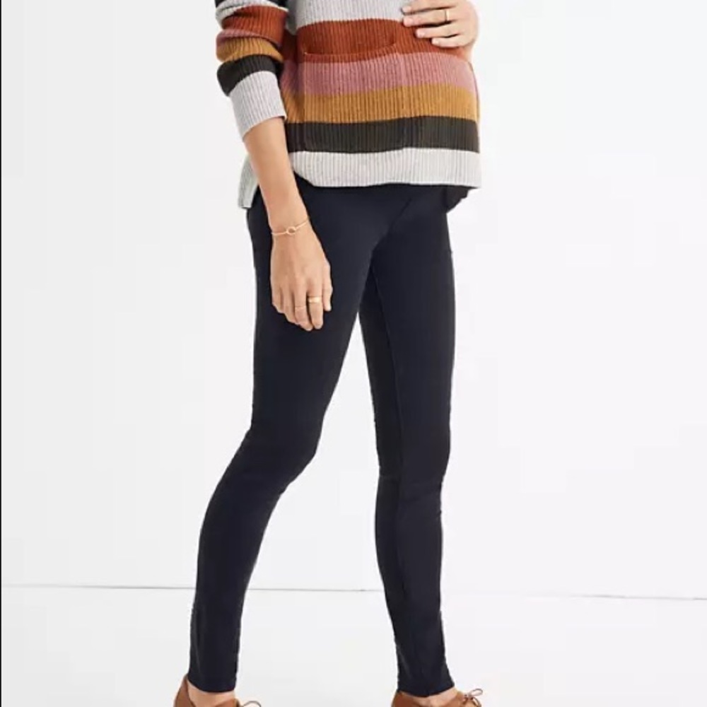 Maternity Over-the-Belly Skinny Jeans/Lunar Wash